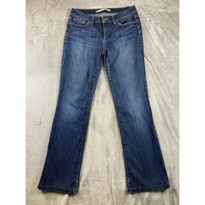 Joe's Jeans Women's Size 29 Blue Low Rise Honey Fit Bootcut Dark Wash Zip Fly